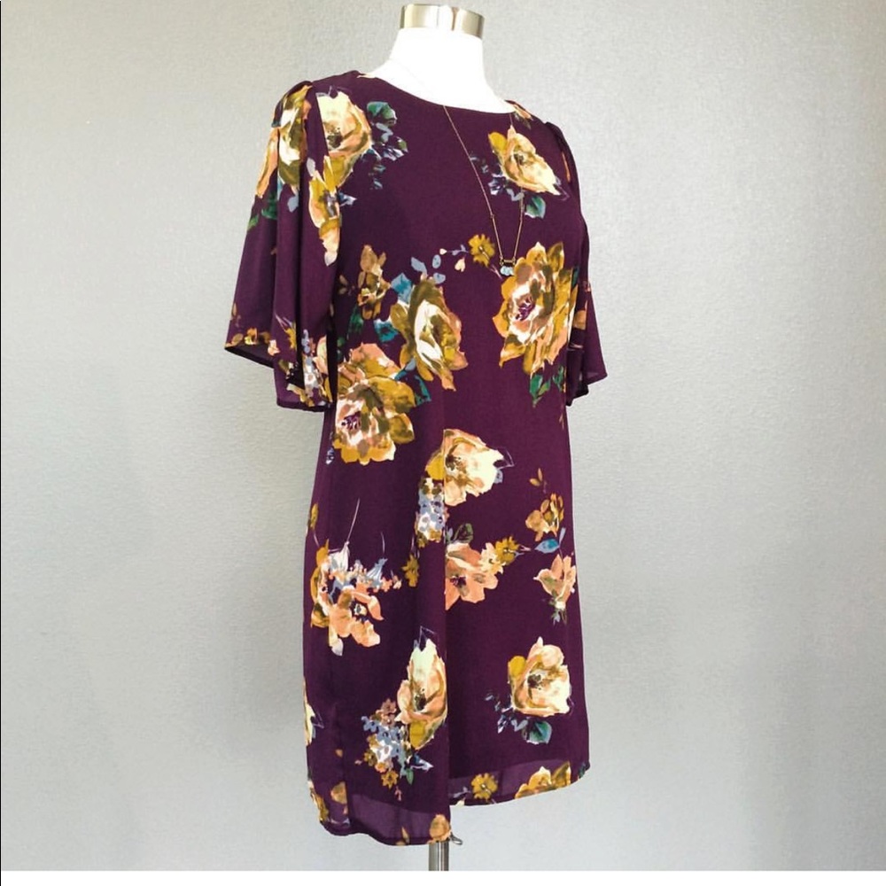Floral print mini Dress